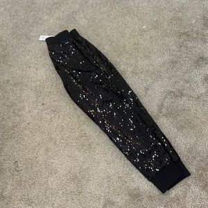 Sequin joggers